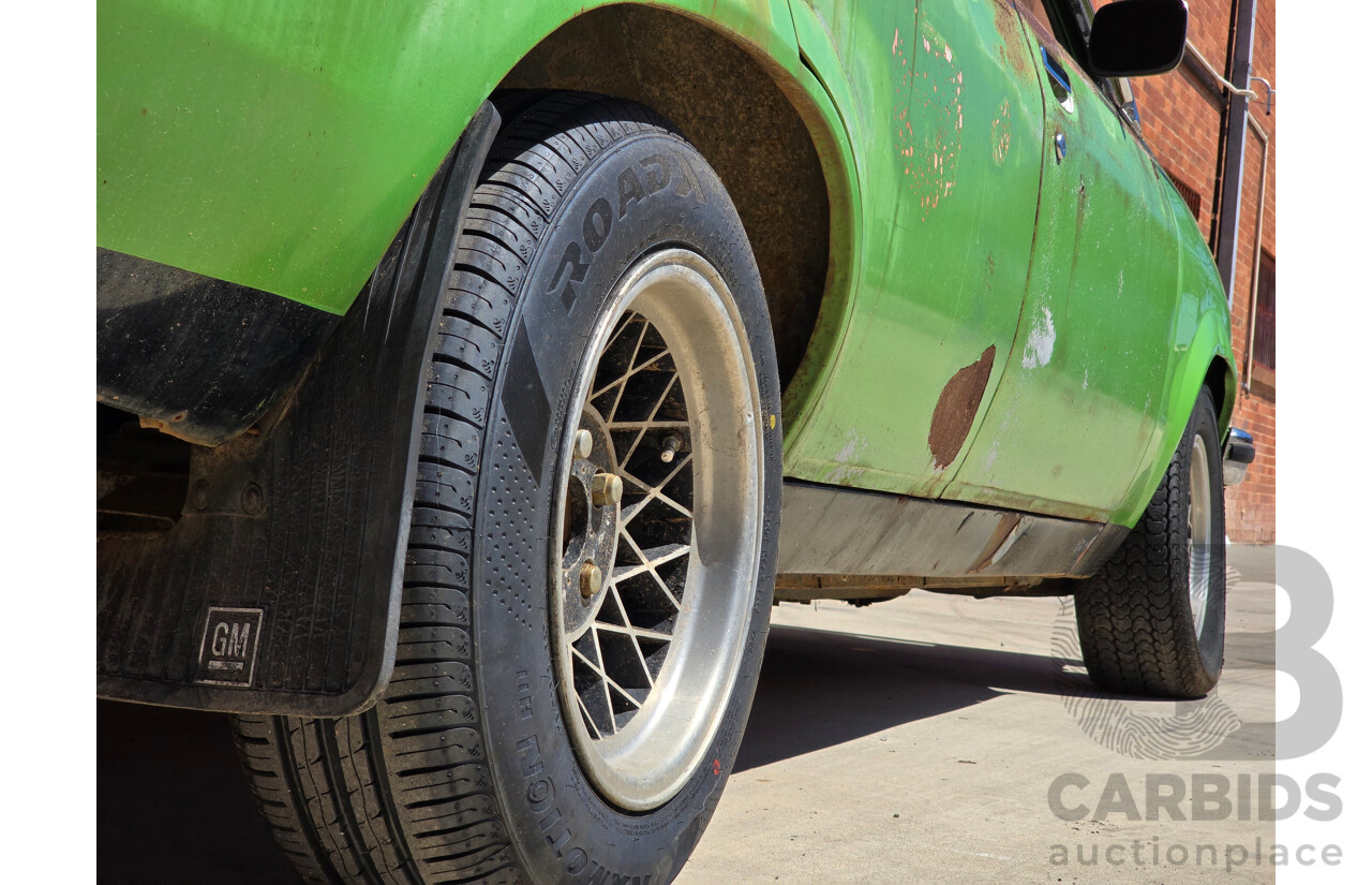 8/1975 Holden LH Torana S L32 Option 4d Sedan Jamaican Lime V8 4.2L