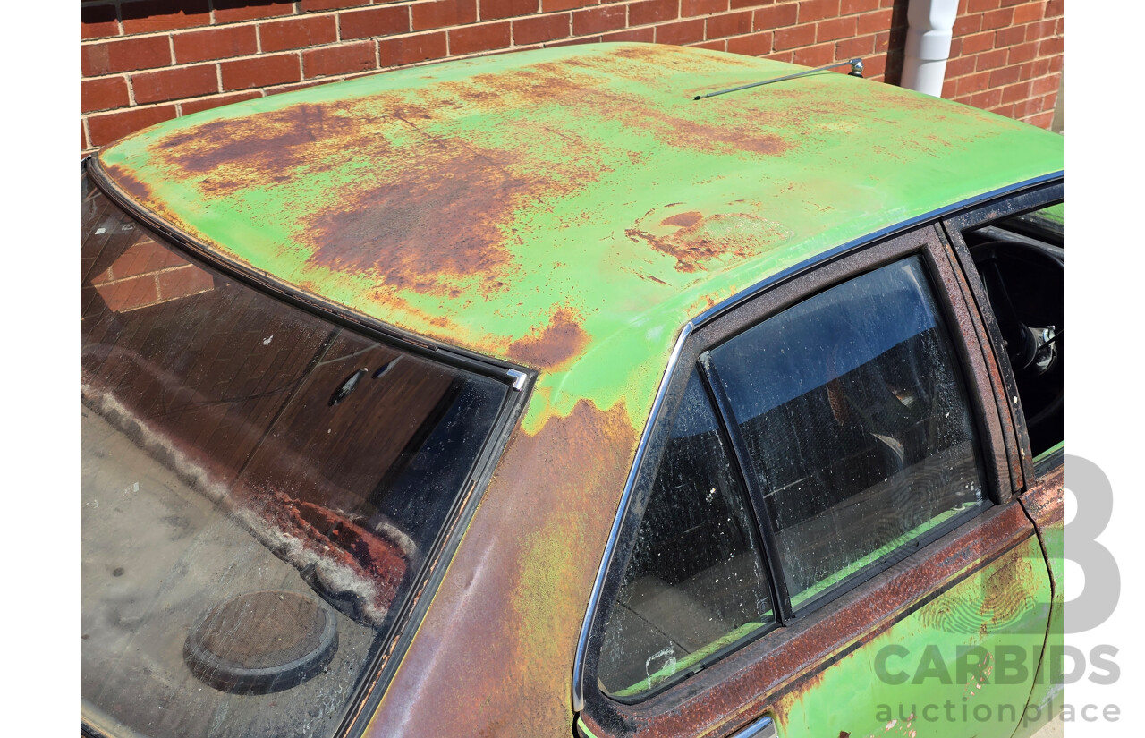 8/1975 Holden LH Torana S L32 Option 4d Sedan Jamaican Lime V8 4.2L