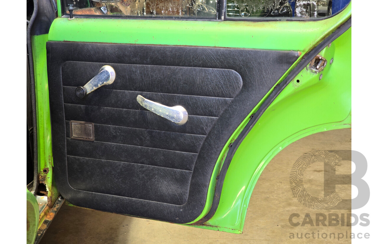 8/1975 Holden LH Torana S L32 Option 4d Sedan Jamaican Lime V8 4.2L