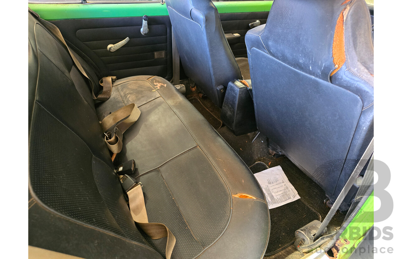 8/1975 Holden LH Torana S L32 Option 4d Sedan Jamaican Lime V8 4.2L