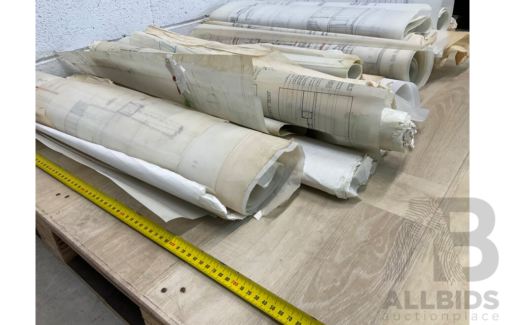 Collection of Architectural Sketches Drawings