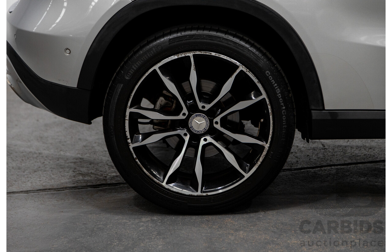 10/2016 Mercedes Benz GLA220d 4matic (AWD) X156 4d Wagon Polar Silver Metallic Turbo Diesel 2.1L