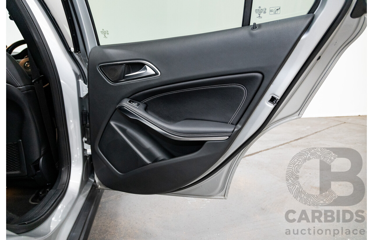 10/2016 Mercedes Benz GLA220d 4matic (AWD) X156 4d Wagon Polar Silver Metallic Turbo Diesel 2.1L