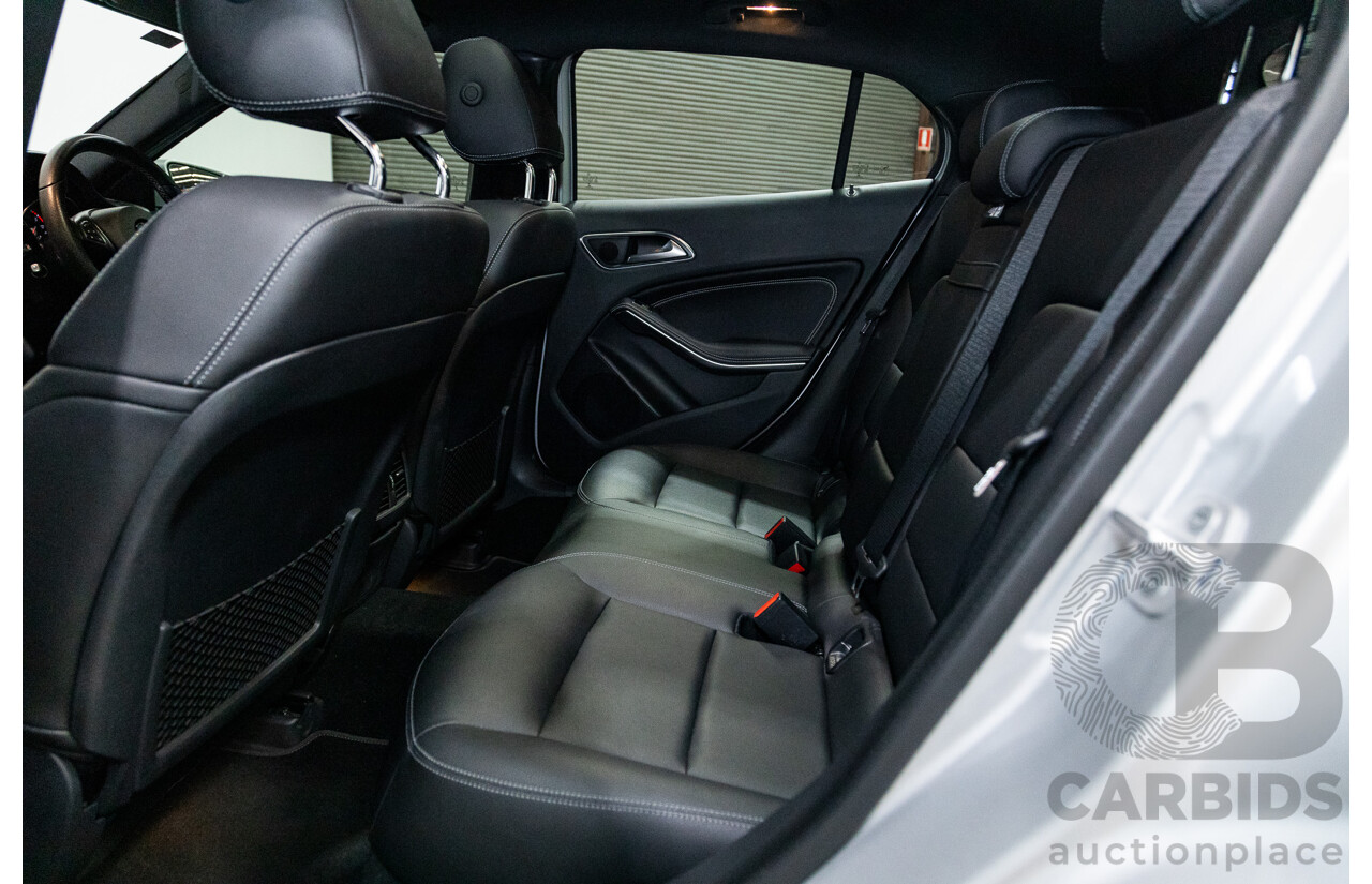 10/2016 Mercedes Benz GLA220d 4matic (AWD) X156 4d Wagon Polar Silver Metallic Turbo Diesel 2.1L