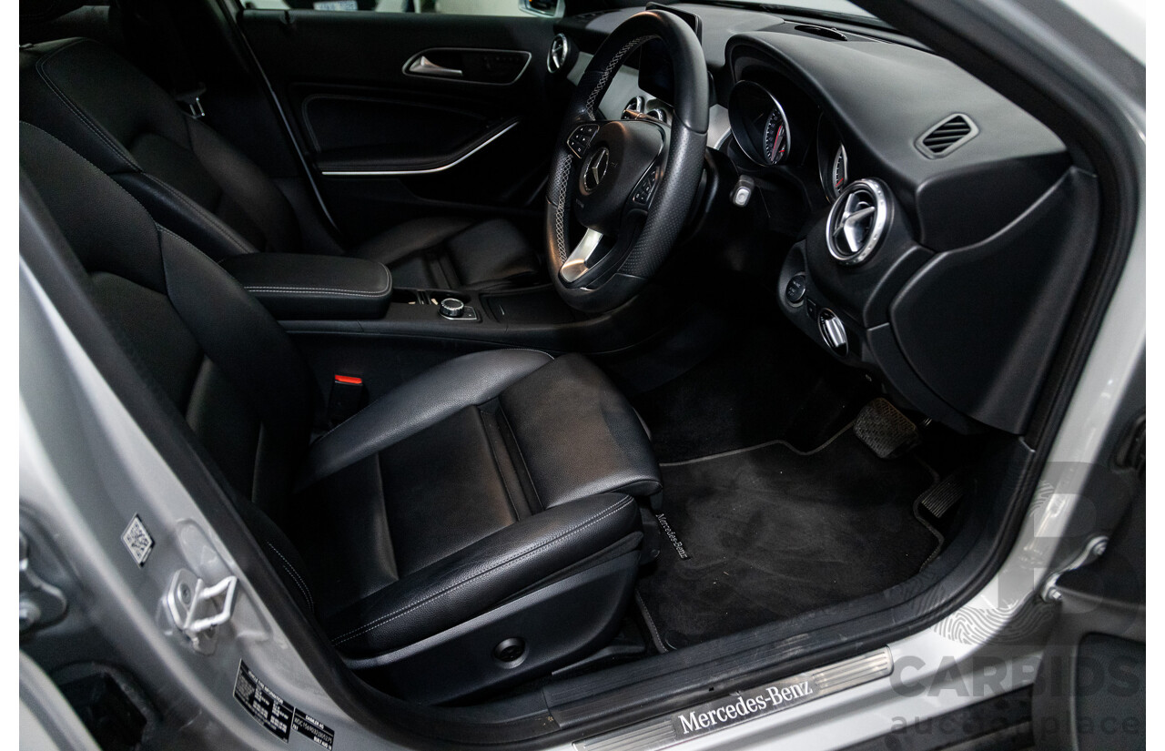 10/2016 Mercedes Benz GLA220d 4matic (AWD) X156 4d Wagon Polar Silver Metallic Turbo Diesel 2.1L