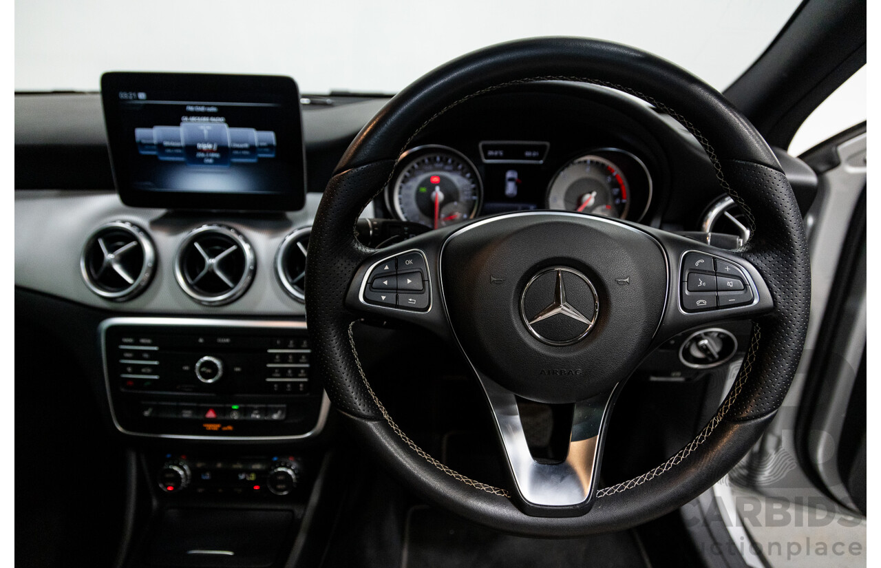 10/2016 Mercedes Benz GLA220d 4matic (AWD) X156 4d Wagon Polar Silver Metallic Turbo Diesel 2.1L