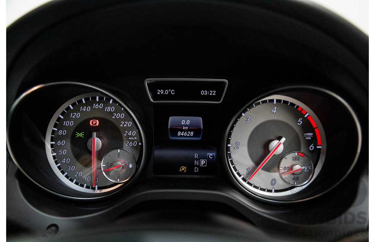 10/2016 Mercedes Benz GLA220d 4matic (AWD) X156 4d Wagon Polar Silver Metallic Turbo Diesel 2.1L