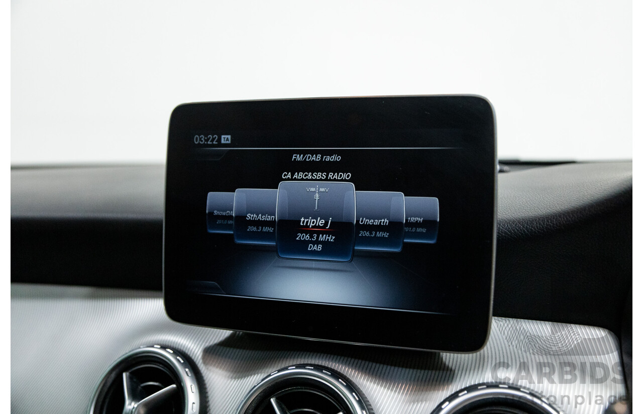 10/2016 Mercedes Benz GLA220d 4matic (AWD) X156 4d Wagon Polar Silver Metallic Turbo Diesel 2.1L