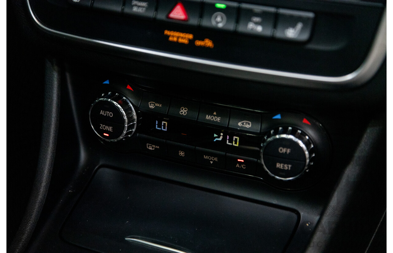 10/2016 Mercedes Benz GLA220d 4matic (AWD) X156 4d Wagon Polar Silver Metallic Turbo Diesel 2.1L