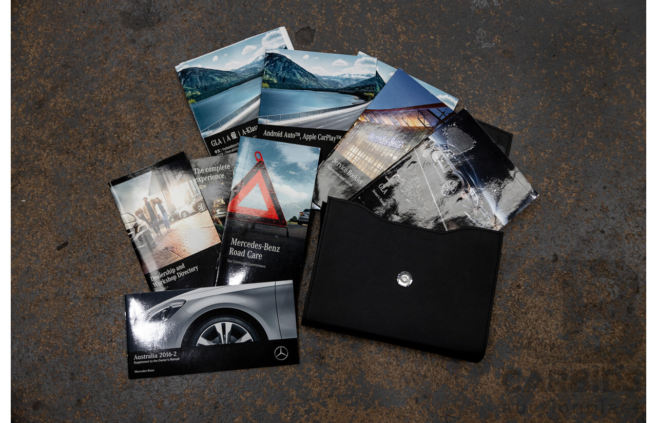 10/2016 Mercedes Benz GLA220d 4matic (AWD) X156 4d Wagon Polar Silver Metallic Turbo Diesel 2.1L