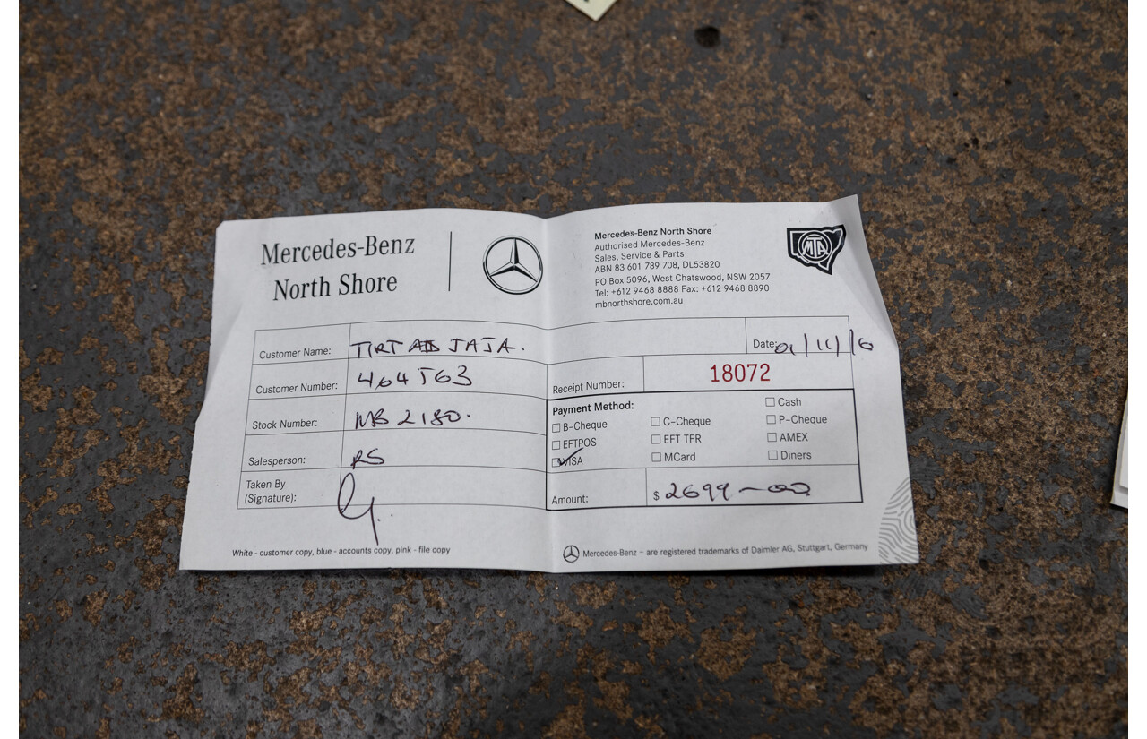 10/2016 Mercedes Benz GLA220d 4matic (AWD) X156 4d Wagon Polar Silver Metallic Turbo Diesel 2.1L