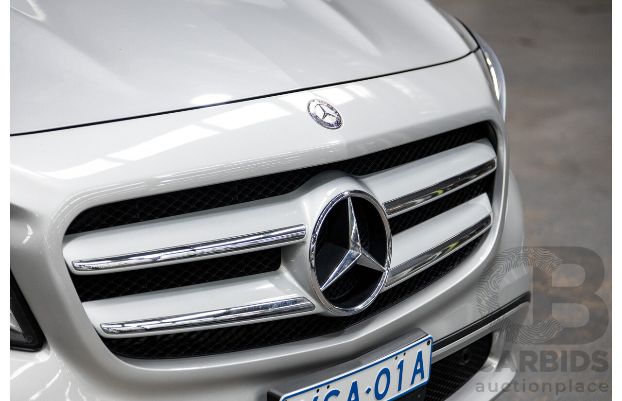 10/2016 Mercedes Benz GLA220d 4matic (AWD) X156 4d Wagon Polar Silver Metallic Turbo Diesel 2.1L