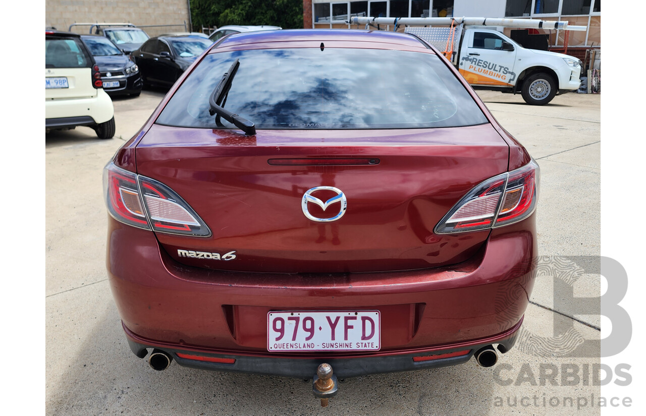 2/2008 Mazda Mazda6 Classic GH 5d Hatchback Red 2.5L