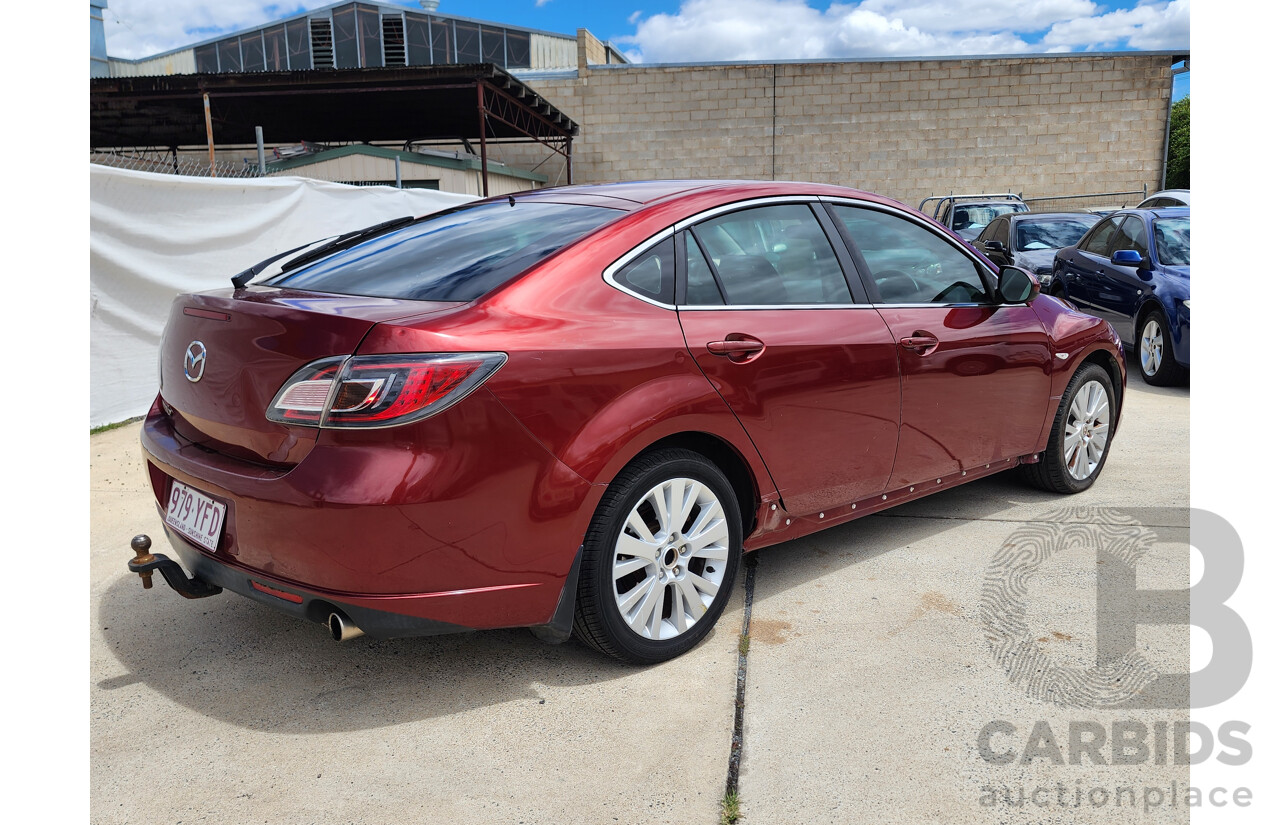 2/2008 Mazda Mazda6 Classic GH 5d Hatchback Red 2.5L