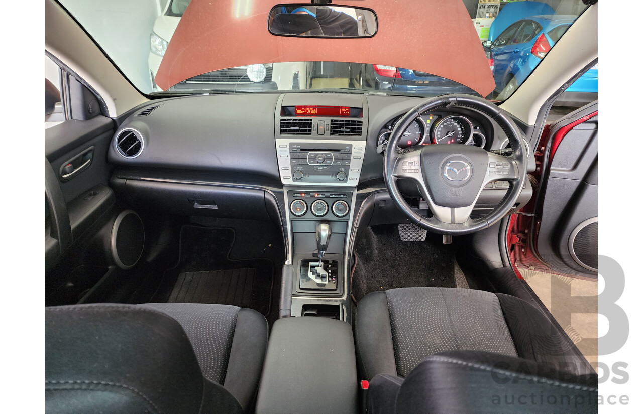 2/2008 Mazda Mazda6 Classic GH 5d Hatchback Red 2.5L