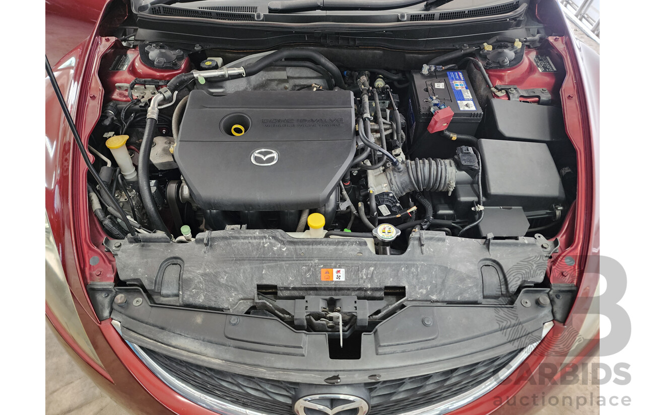 2/2008 Mazda Mazda6 Classic GH 5d Hatchback Red 2.5L