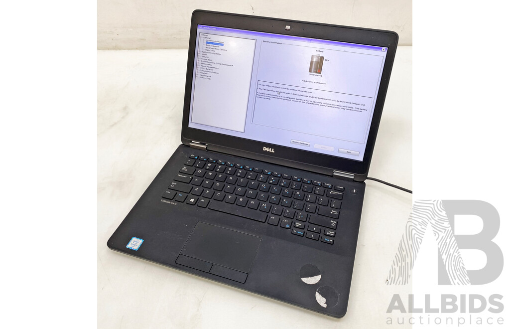 Dell Latitude E7470 Intel Core I5 (6200U) 2.30GHz-2.80GHz 2-Core CPU 14-Inch FHD Laptop