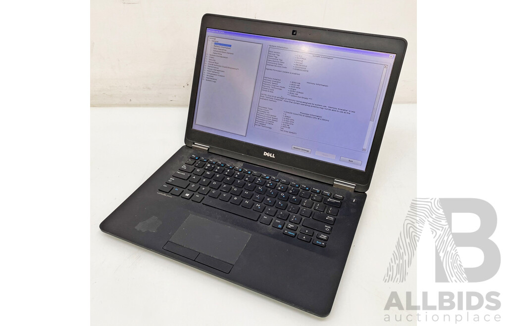 Dell Latitude E7470 Intel Core I5 (6200U) 2.30GHz-2.80GHz 2-Core CPU 14-Inch FHD Laptop
