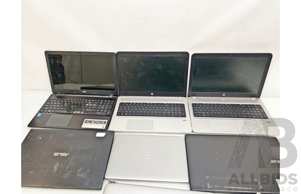 Assorted Lot of Laptops