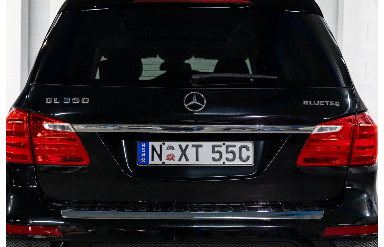 3/2013 Mercedes-Benz GL 350 Bluetec X166 4d Wagon Black Obsidian Metallic Turbo Diesel 3.0L