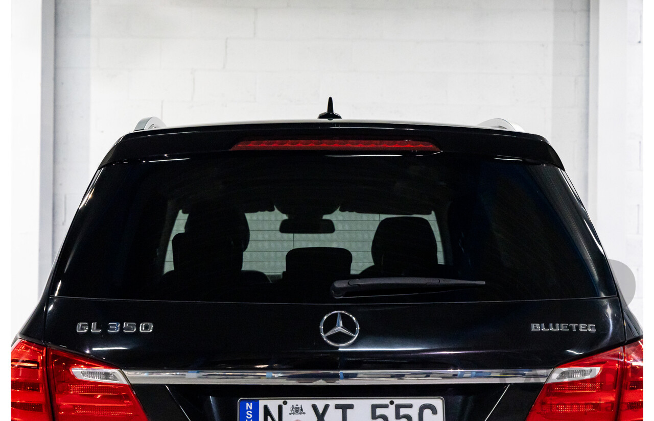 3/2013 Mercedes-Benz GL 350 Bluetec X166 4d Wagon Black Obsidian Metallic Turbo Diesel 3.0L