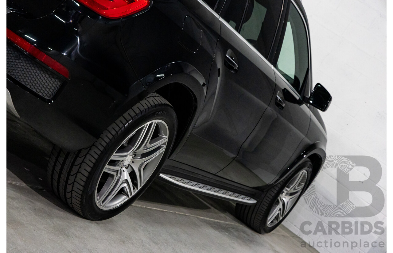 3/2013 Mercedes-Benz GL 350 Bluetec X166 4d Wagon Black Obsidian Metallic Turbo Diesel 3.0L