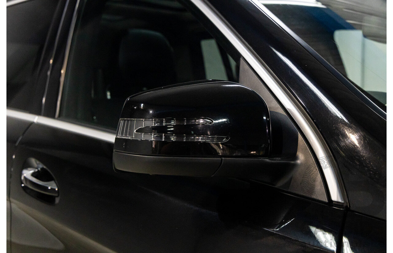 3/2013 Mercedes-Benz GL 350 Bluetec X166 4d Wagon Black Obsidian Metallic Turbo Diesel 3.0L