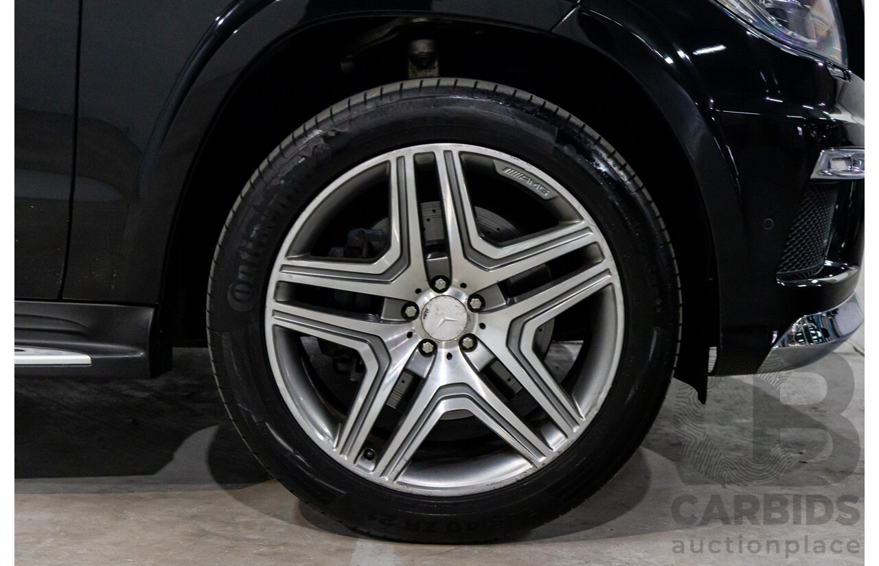 3/2013 Mercedes-Benz GL 350 Bluetec X166 4d Wagon Black Obsidian Metallic Turbo Diesel 3.0L