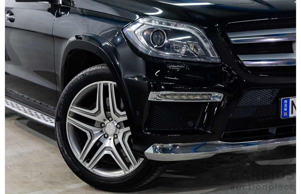 3/2013 Mercedes-Benz GL 350 Bluetec X166 4d Wagon Black Obsidian Metallic Turbo Diesel 3.0L