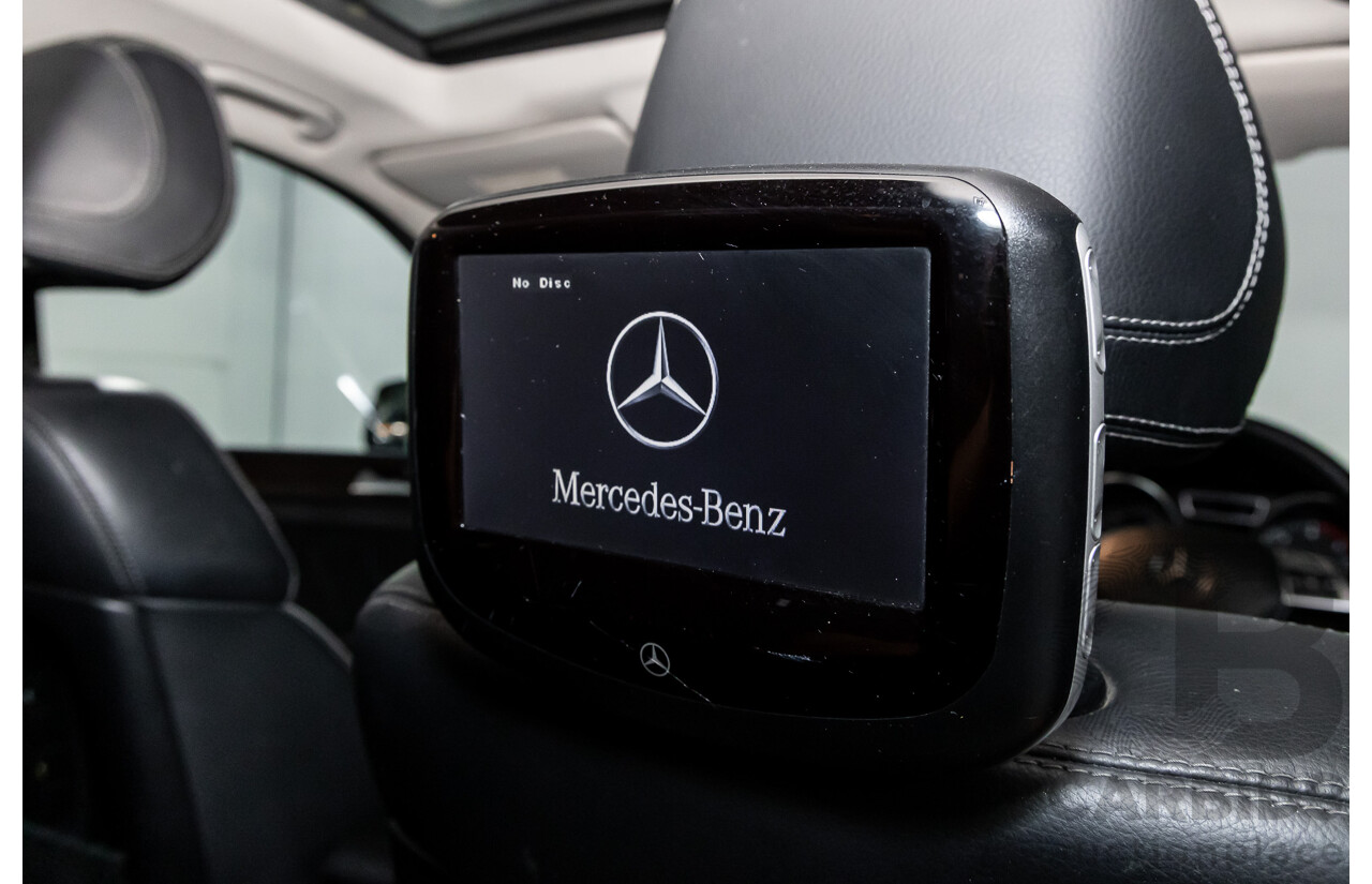 3/2013 Mercedes-Benz GL 350 Bluetec X166 4d Wagon Black Obsidian Metallic Turbo Diesel 3.0L