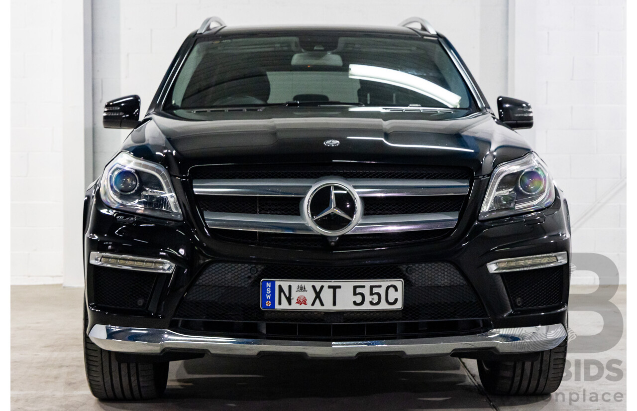 3/2013 Mercedes-Benz GL 350 Bluetec X166 4d Wagon Black Obsidian Metallic Turbo Diesel 3.0L