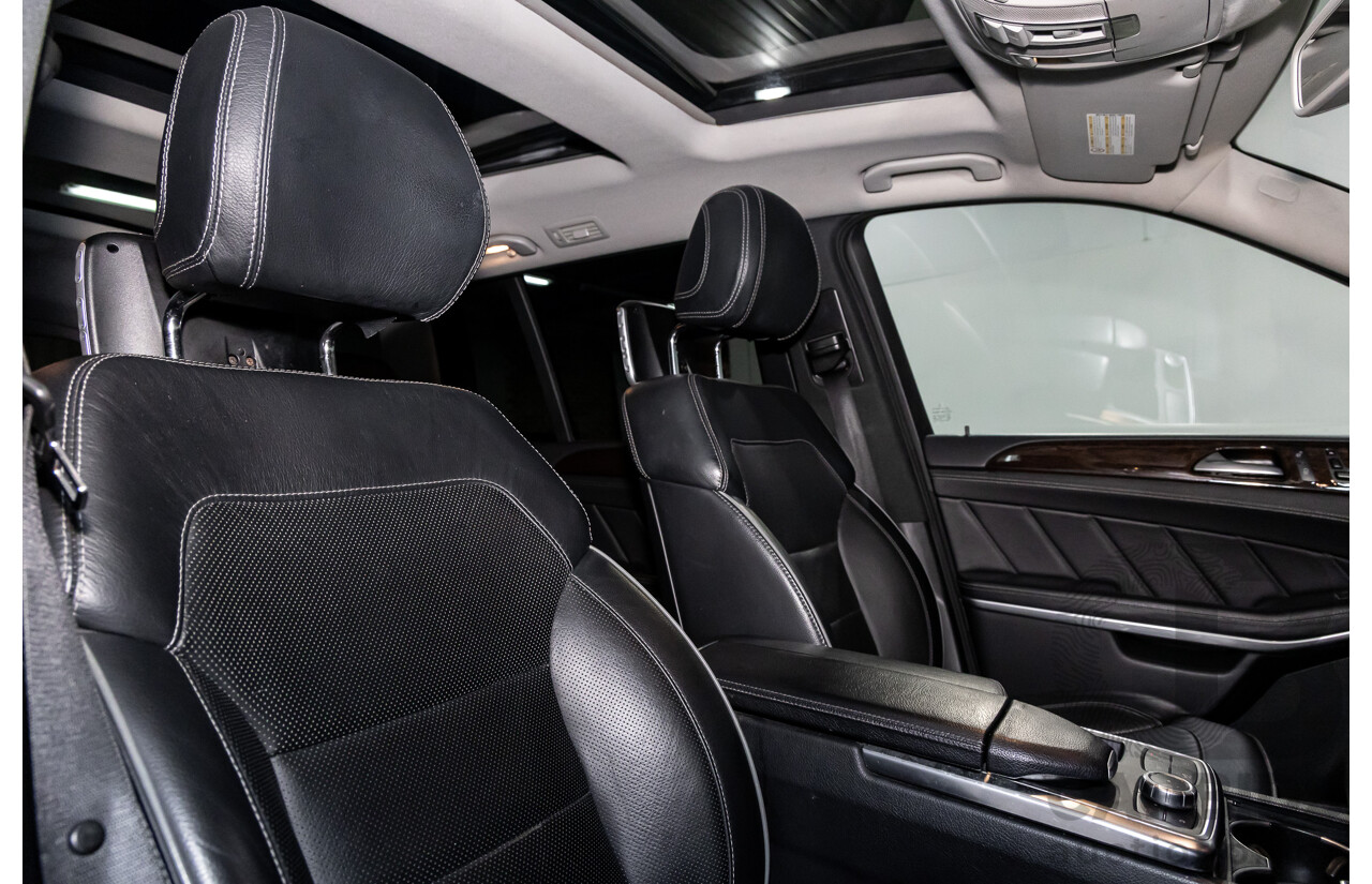 3/2013 Mercedes-Benz GL 350 Bluetec X166 4d Wagon Black Obsidian Metallic Turbo Diesel 3.0L