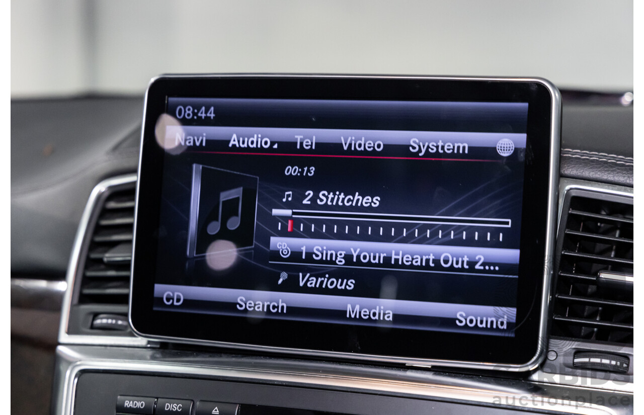 3/2013 Mercedes-Benz GL 350 Bluetec X166 4d Wagon Black Obsidian Metallic Turbo Diesel 3.0L