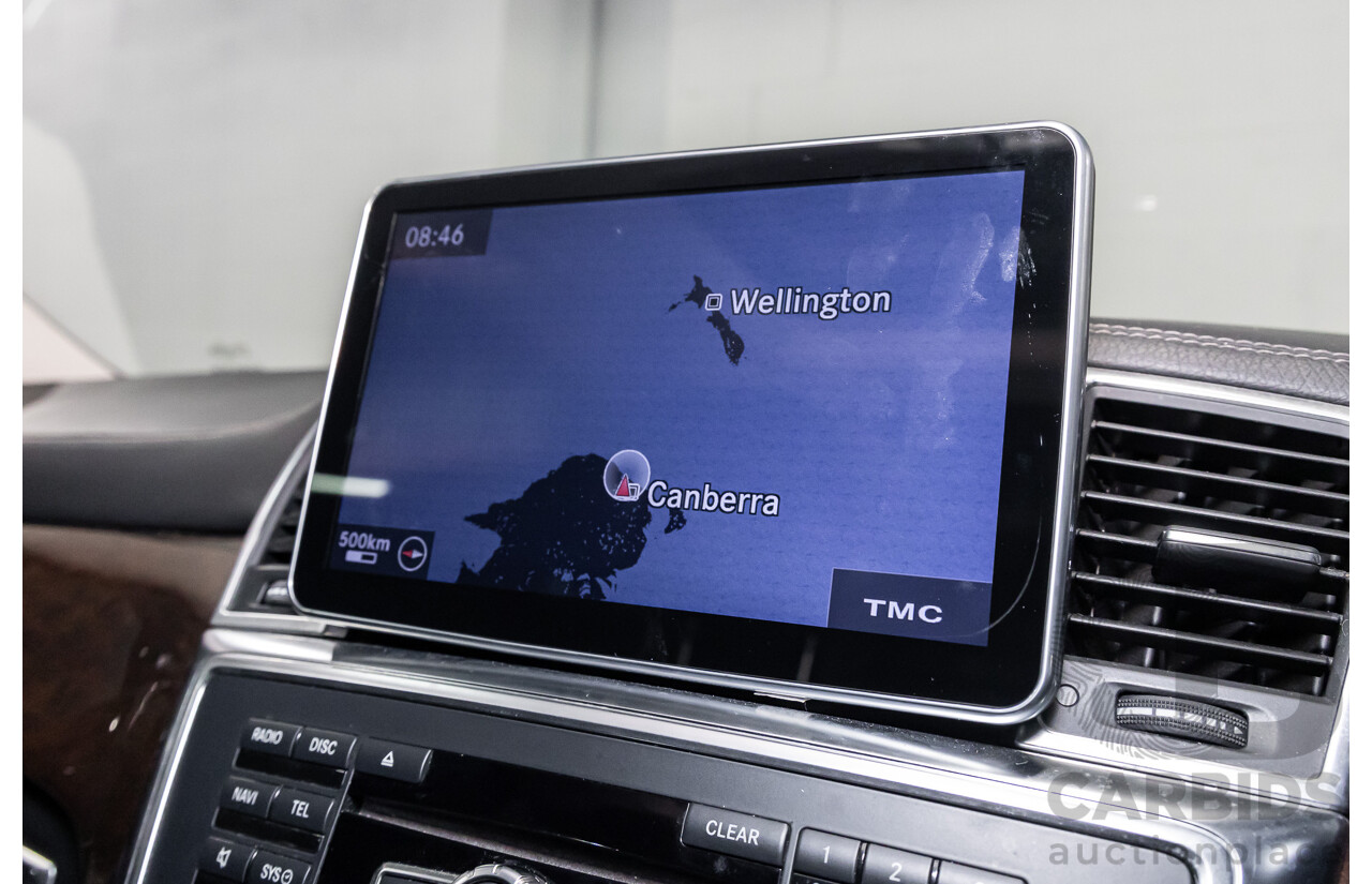 3/2013 Mercedes-Benz GL 350 Bluetec X166 4d Wagon Black Obsidian Metallic Turbo Diesel 3.0L