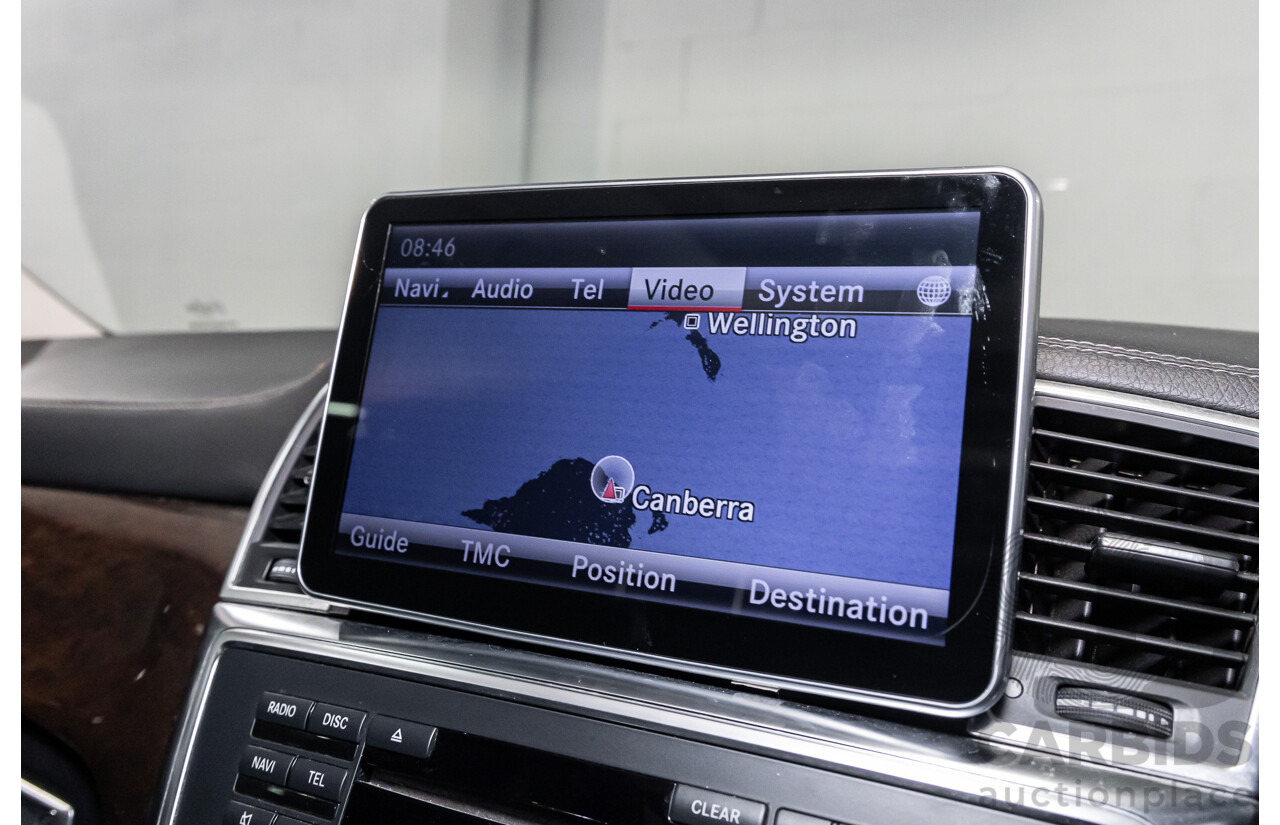 3/2013 Mercedes-Benz GL 350 Bluetec X166 4d Wagon Black Obsidian Metallic Turbo Diesel 3.0L