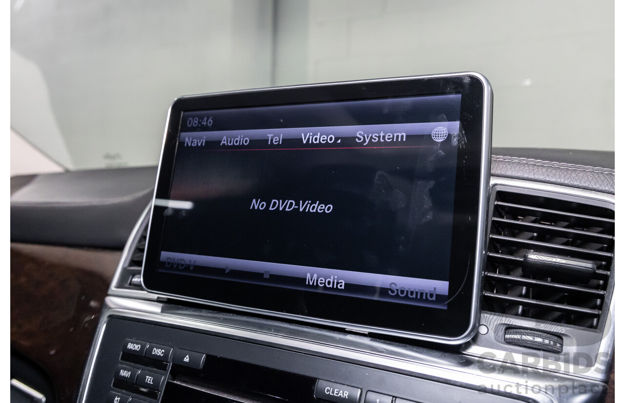 3/2013 Mercedes-Benz GL 350 Bluetec X166 4d Wagon Black Obsidian Metallic Turbo Diesel 3.0L