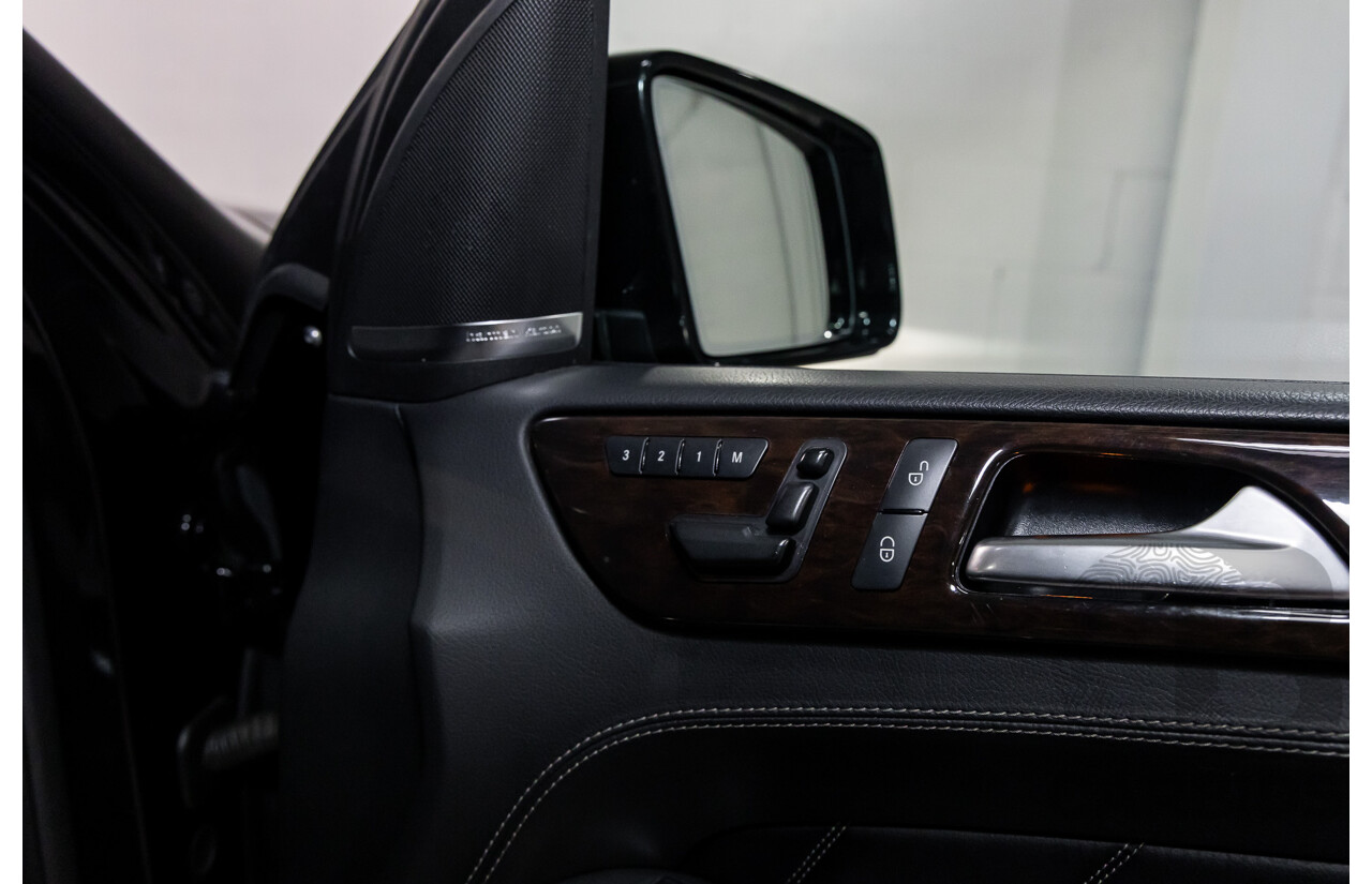 3/2013 Mercedes-Benz GL 350 Bluetec X166 4d Wagon Black Obsidian Metallic Turbo Diesel 3.0L
