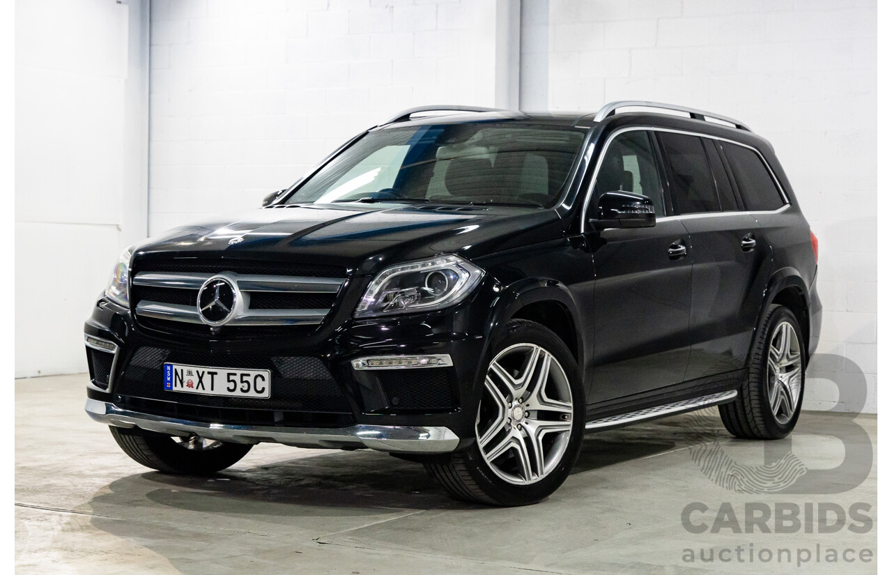 3/2013 Mercedes-Benz GL 350 Bluetec X166 4d Wagon Black Obsidian Metallic Turbo Diesel 3.0L