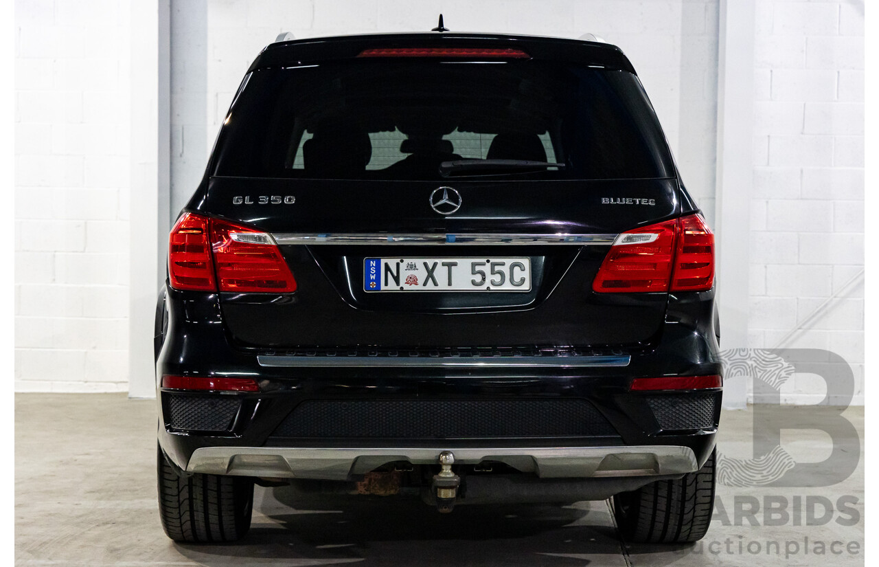 3/2013 Mercedes-Benz GL 350 Bluetec X166 4d Wagon Black Obsidian Metallic Turbo Diesel 3.0L