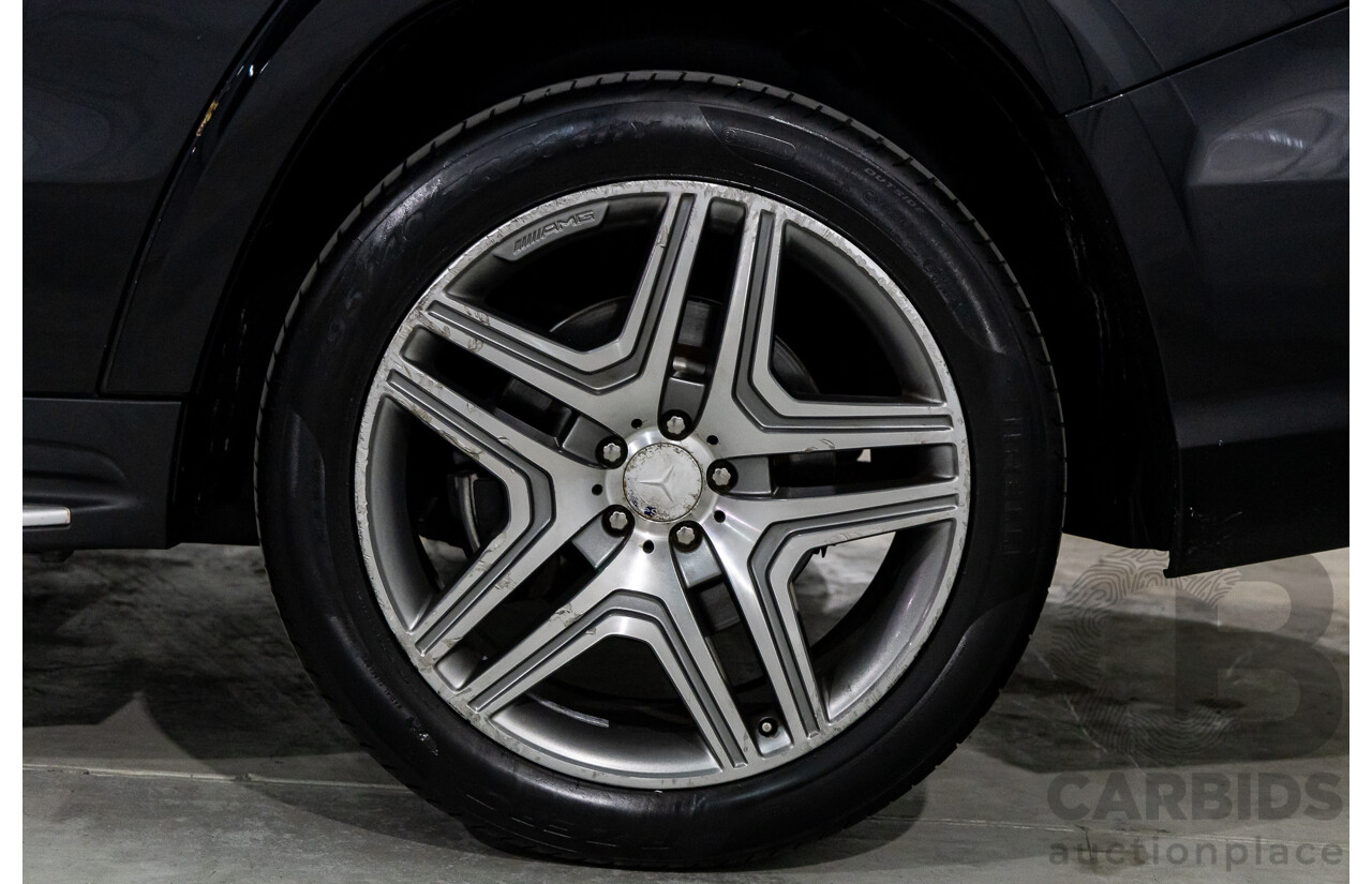 3/2013 Mercedes-Benz GL 350 Bluetec X166 4d Wagon Black Obsidian Metallic Turbo Diesel 3.0L