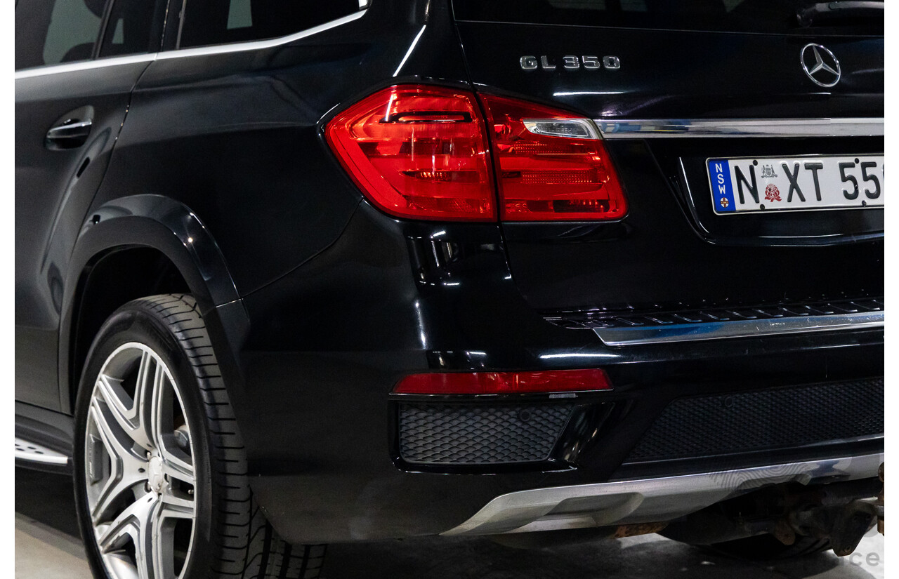 3/2013 Mercedes-Benz GL 350 Bluetec X166 4d Wagon Black Obsidian Metallic Turbo Diesel 3.0L