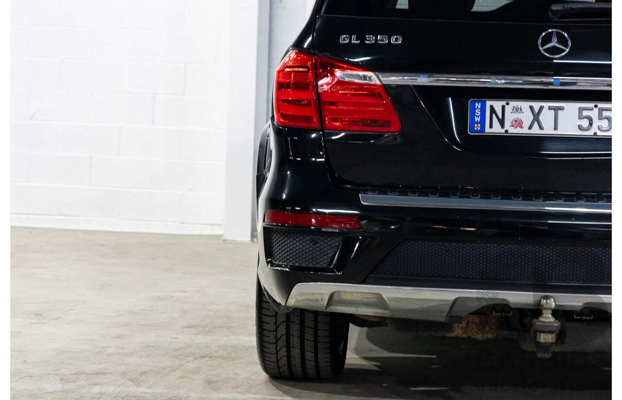 3/2013 Mercedes-Benz GL 350 Bluetec X166 4d Wagon Black Obsidian Metallic Turbo Diesel 3.0L