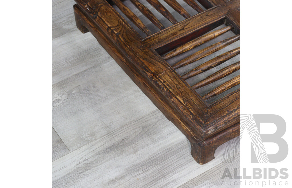 Chinese Hardwood Tea Table