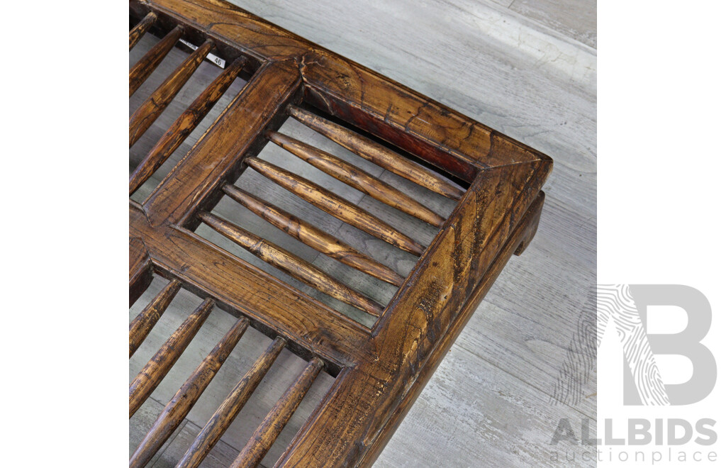 Chinese Hardwood Tea Table