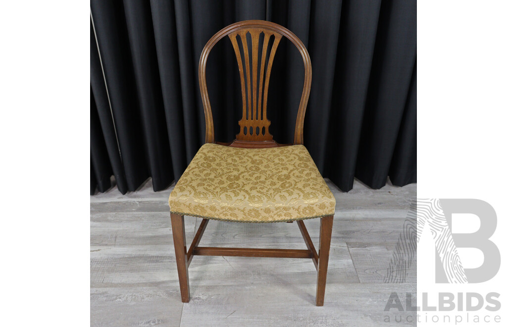 Pair of Hoop Back Dining Chairs