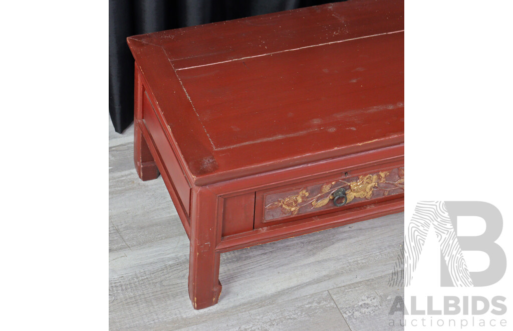Painted Chinese Coffee Table