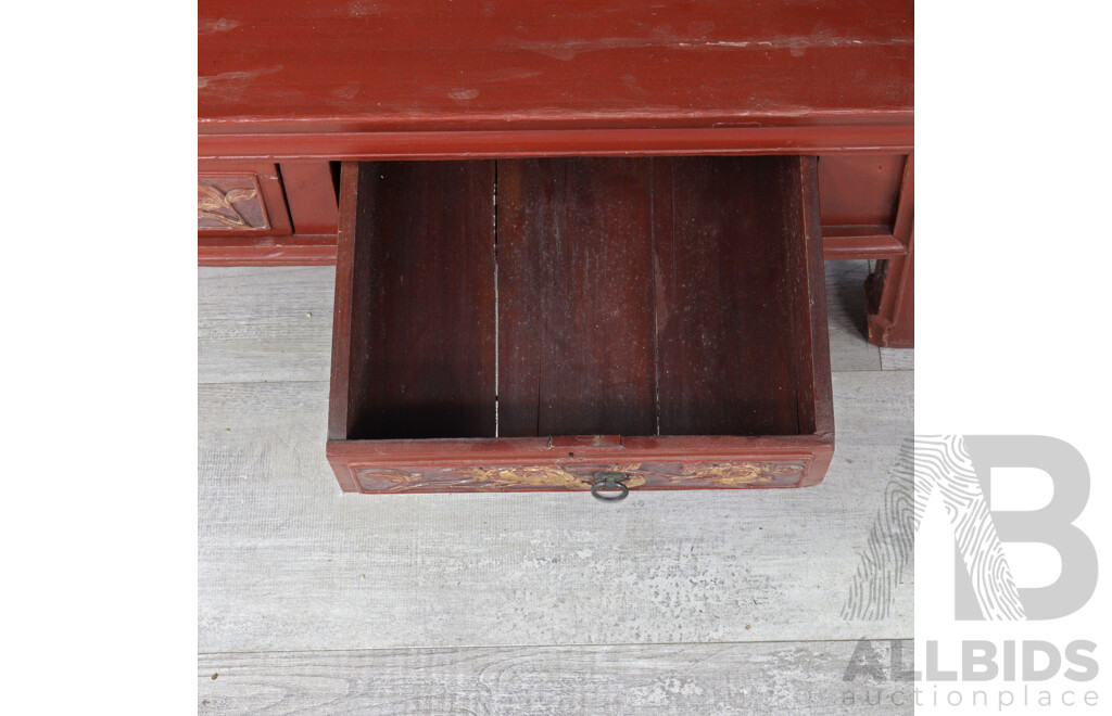 Painted Chinese Coffee Table