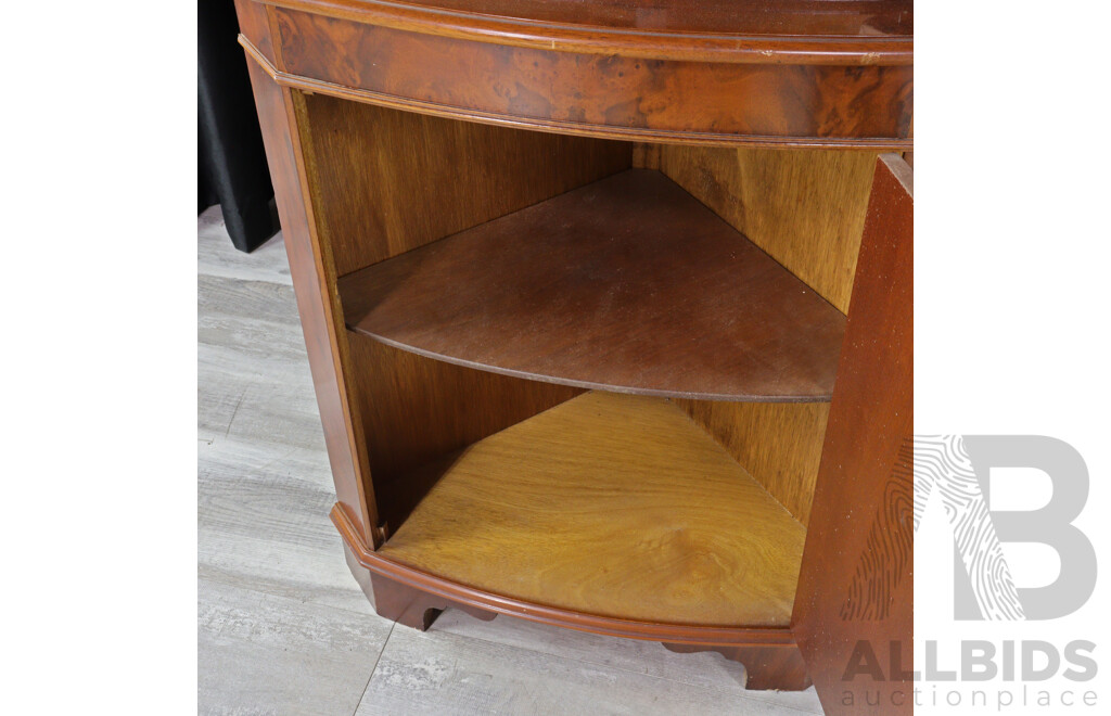 Reproduction Regency Corner Cabinet
