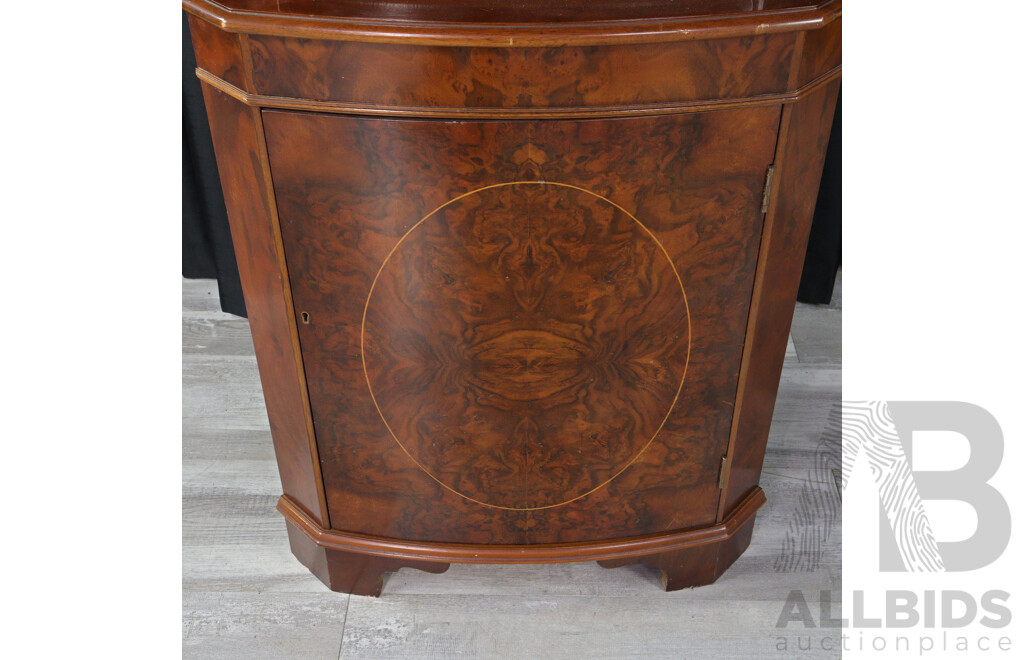 Reproduction Regency Corner Cabinet