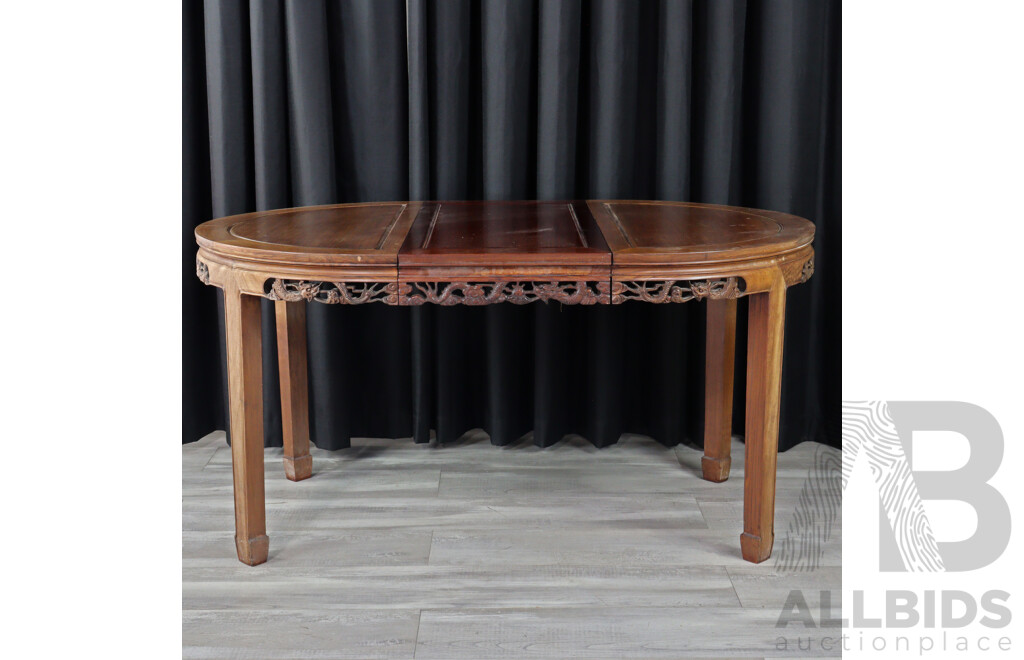 Good Chinese Hardwood Six Piece Dining Suite